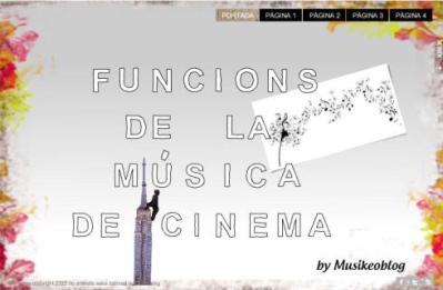 funcions musica cinema